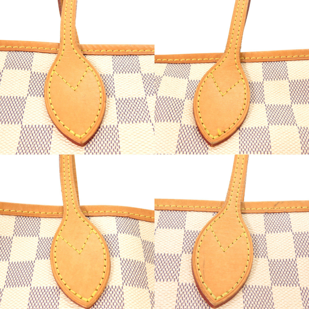 Louis Vuitton Neverfull GM Damier Azur Tote Bag with Pouch N41360 LV 0289 LOU... - Picture 8 of 10